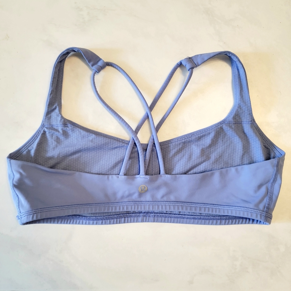 Lululemon Free to Be peri purple sports bra, 12